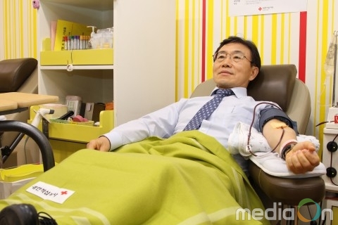 권덕철 보건복지부 차관, 동절기 혈액수급 현장 점검