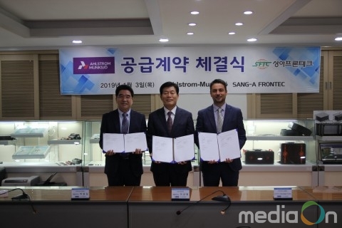 상아프론테크, 알스트롬뭉쇼와 ePTFE멤브레인 공급계약 체결