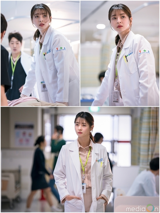 닥터 프리즈너, 권나라, 의사 가운 입어도 감출 수 없는 청순 미모!