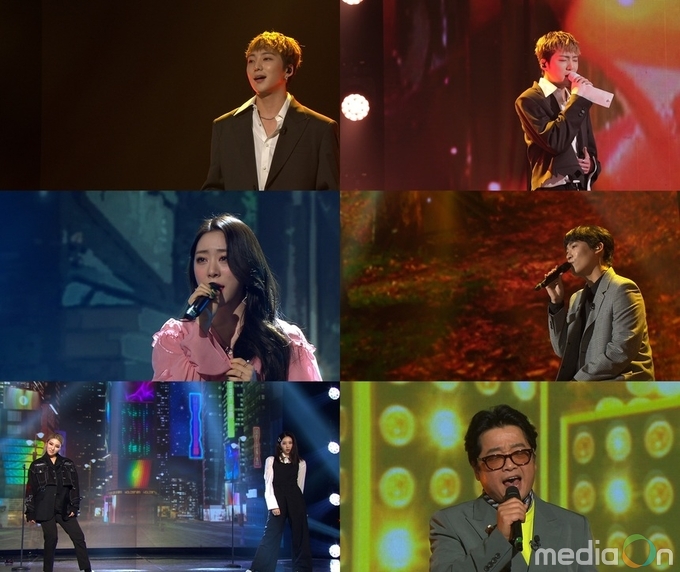 다시 쓰는 차트쇼 지금 1위는?, 강승윤, ‘사랑으로’ 떼창 열창!...이상우, 1위 자리 사수 위한 역대급 콜라보 무대 출격 완료!